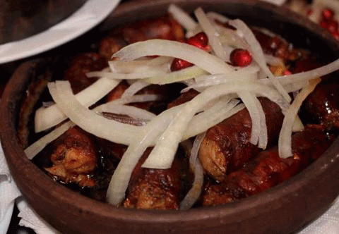 Abkhazura – Fried Spicy Meatballs geotv.ge